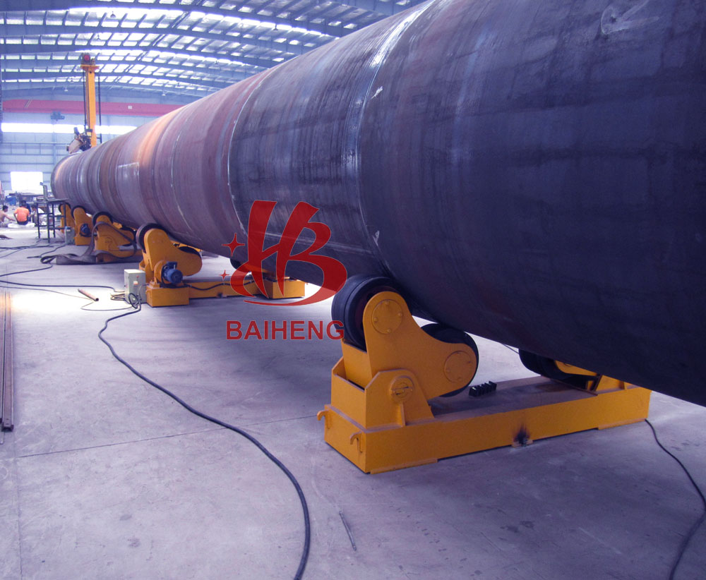 20Ton self-aligned weding rotator used in workshop