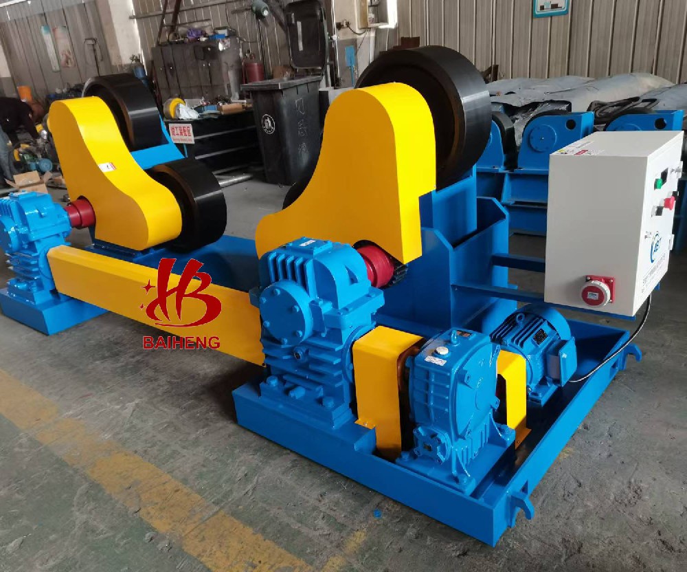 100 Ton PU roller welding rotator tank roller turning rotator