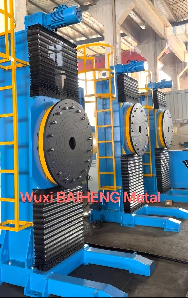 10 ton lifting and rotating manipulator welding positioner head and tail column